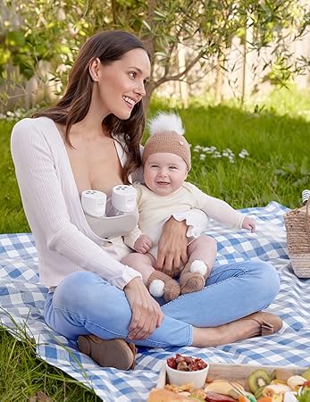 Momcozy M5 Double Wearable Breast Pump - Hands-Free & Efficient