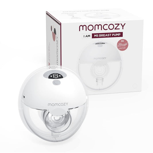 Momcozy M5 Wearable Breast Pump - Painless & Natural