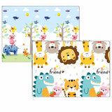 High quality baby floor play mat foldable portable animal printed playmat (180*200 cm)